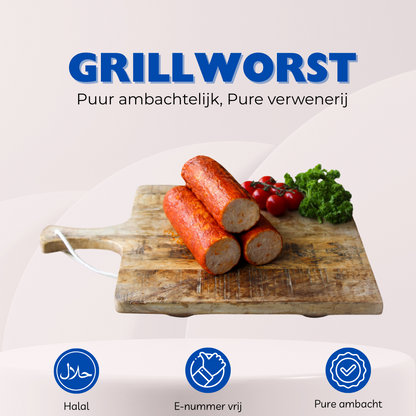 Kip Grillworst van de Slager 450 gram – Pure Smaak